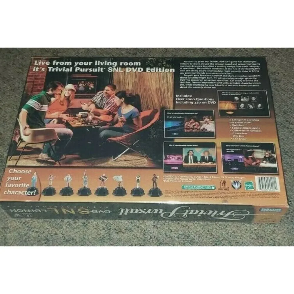 SNL DVD Edition Trivial Pursuit Saturday Night Live Trivia Game SEALED